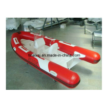 New Rib Boat Barco inflable de fibra de vidrio Hypalon